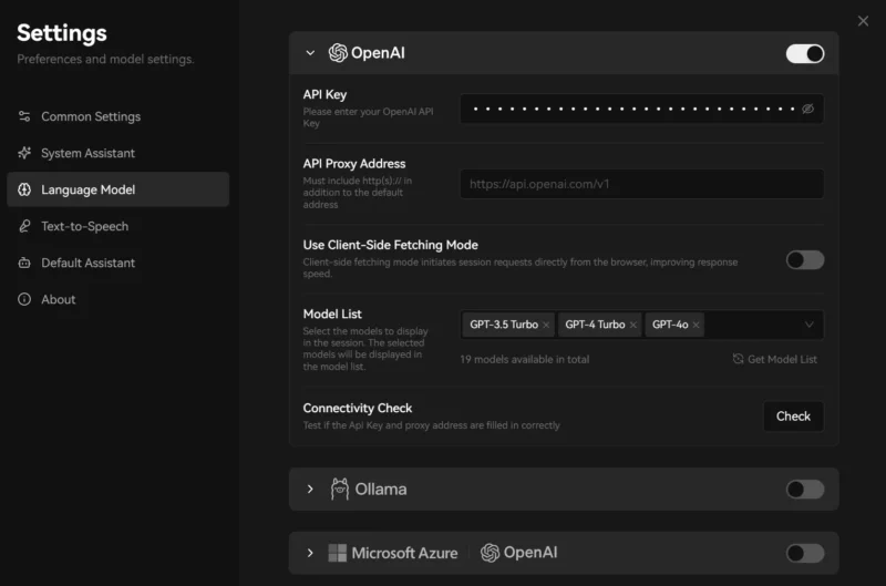 LobeChat 接入 APIporter 教程：配置 OpenAI 兼容接口与模型-速维云