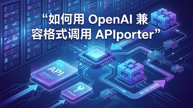 如何用 OpenAI 兼容格式调用 APIporter：请求地址、鉴权与模型切换说明-速维云