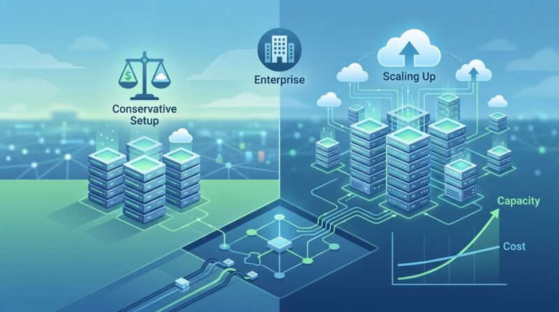 企业官网上线时，服务器到底该保守选还是一步到位？-速维云