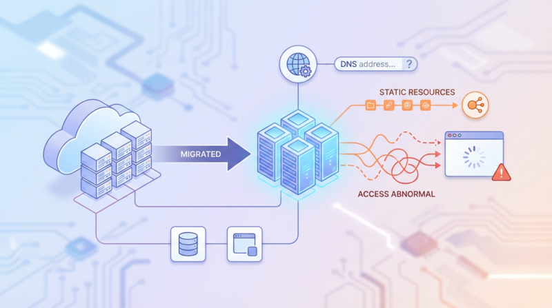 为什么网站迁移完成了，访问却还是不正常？-速维云