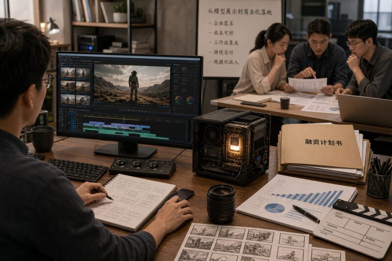 可灵AI拟独立融资，视频生成赛道从模型演示走向商业化硬仗-速维云