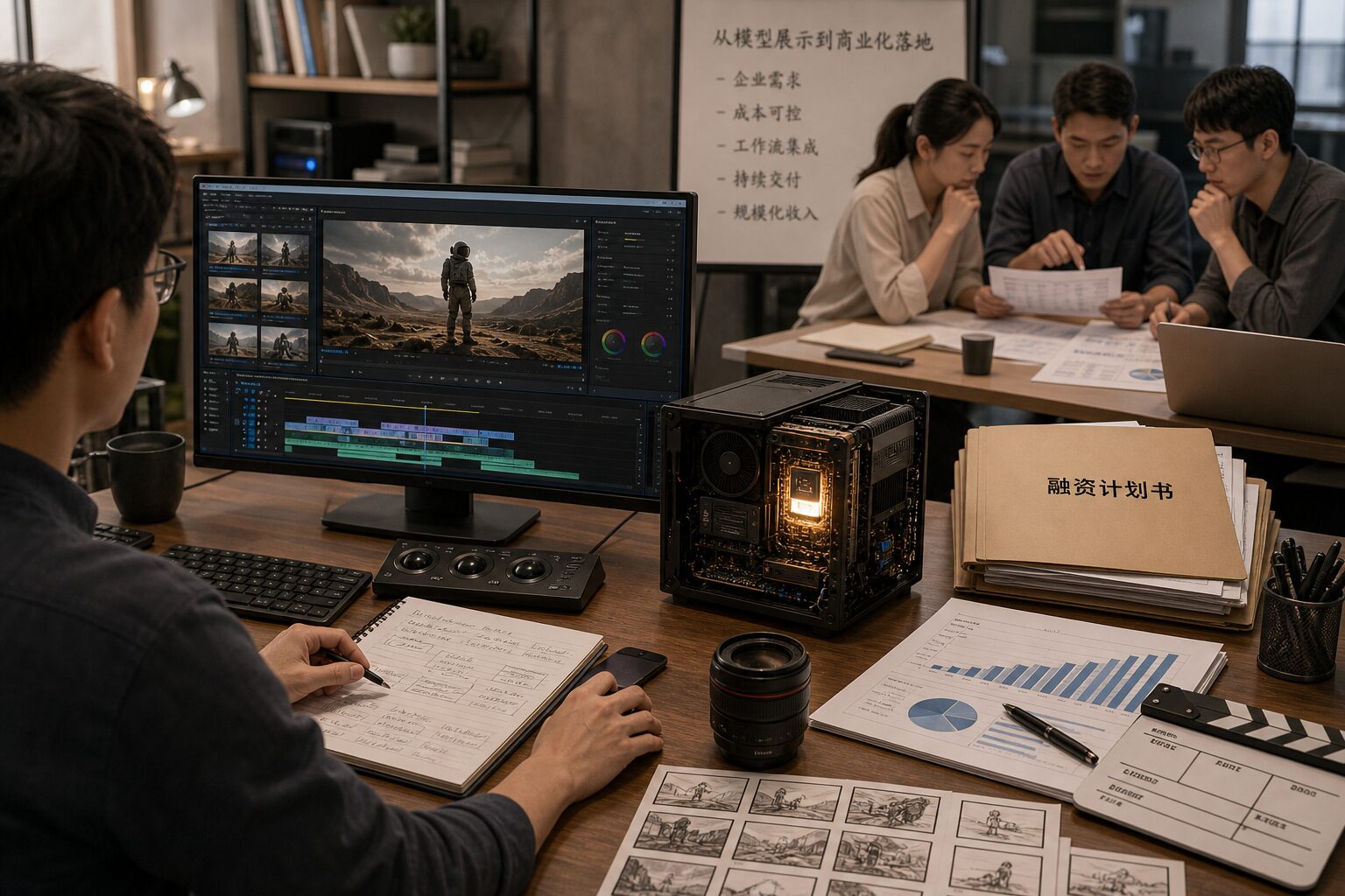 可灵AI拟独立融资,视频生成赛道从模型演示走向商业化硬仗