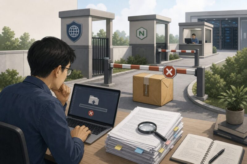 Nginx 上传文件报 413 怎么办?从请求体限制到 PHP 配置的排查思路-速维云