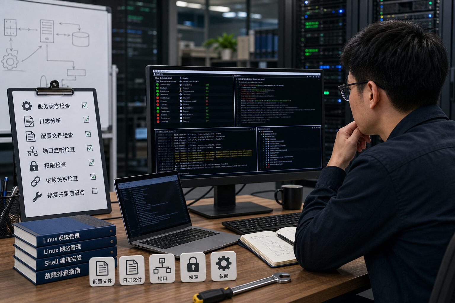 Linux 服务启动失败怎么排查?从 systemctl 状态到 journalctl 日志