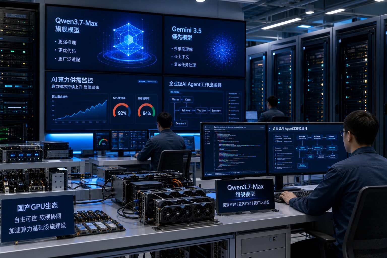AI芯片服务器与智能体工作流基础设施