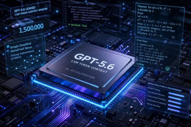 GPT-5.6泄露与AlphaProof突破同场出现,AI竞争正在进入长上下文和可验证推理阶段-速维云