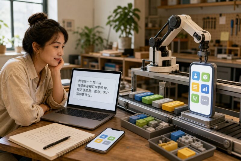 谷歌和腾讯把App生成交给AI，应用开发入口正在被重写-速维云
