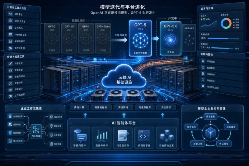 OpenAI退役旧模型，Agent平台和AI账单战同时升温-速维云