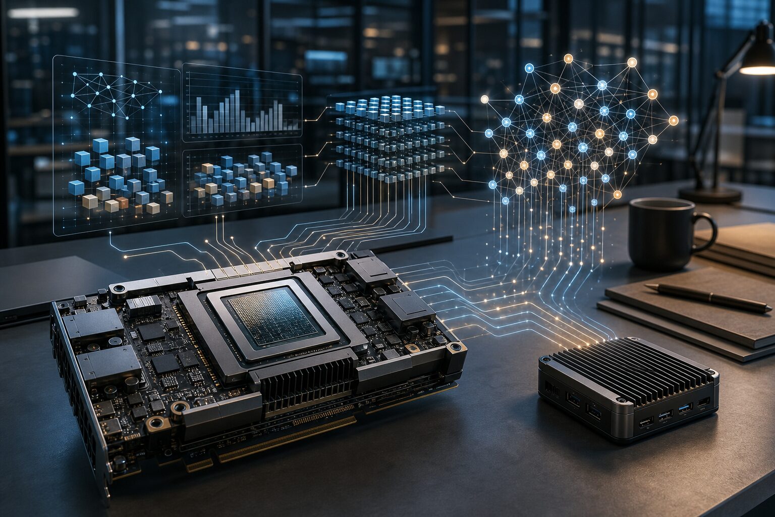 高端AI模型、企业数据平台与端侧芯片协同构成AI交付系统