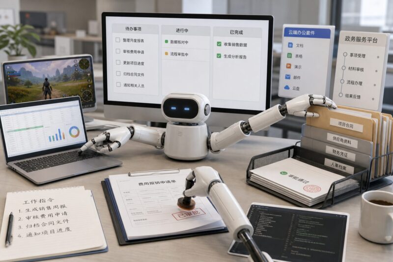 豆包代打游戏出圈后，AI Agent开始争夺办公和操作入口-速维云