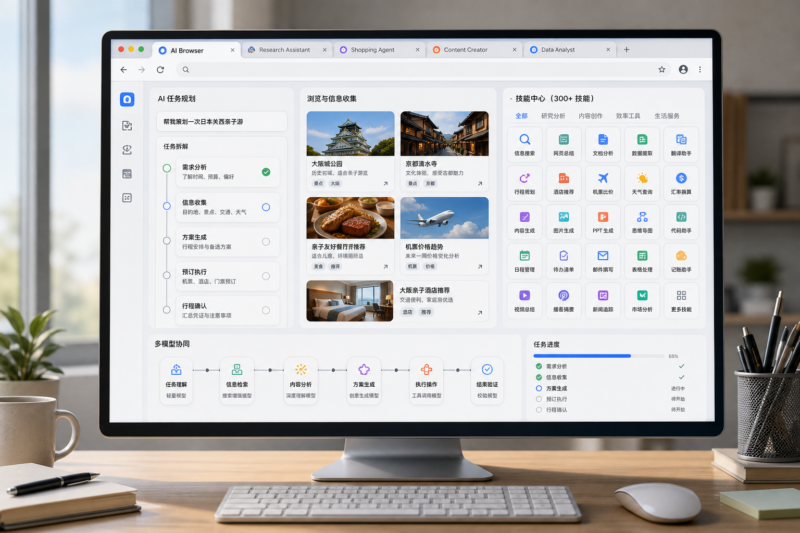 美团AI浏览器免费开放后，AI入口战从聊天框打到浏览器-速维云
