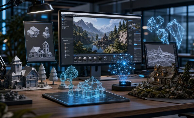 VAST融资后，AI 3D生产力开始和世界模型合流-速维云